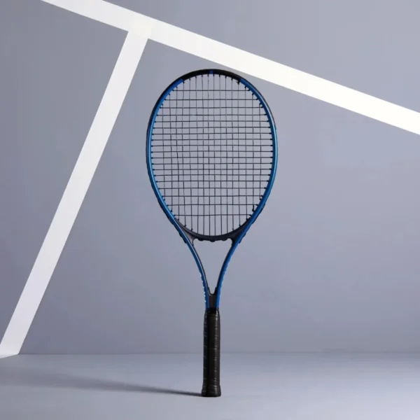 Decathlon Aluminum Tennis Racket for Adults (Blue & Black)